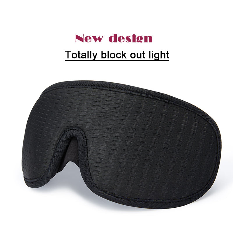 3d Sleeping Mask Block Out Light Soft Padded Sleep Mask For Eyes