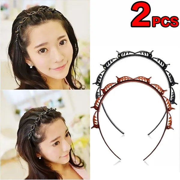 Hair Band With Clip (BUY 1 GET 1 FREE)