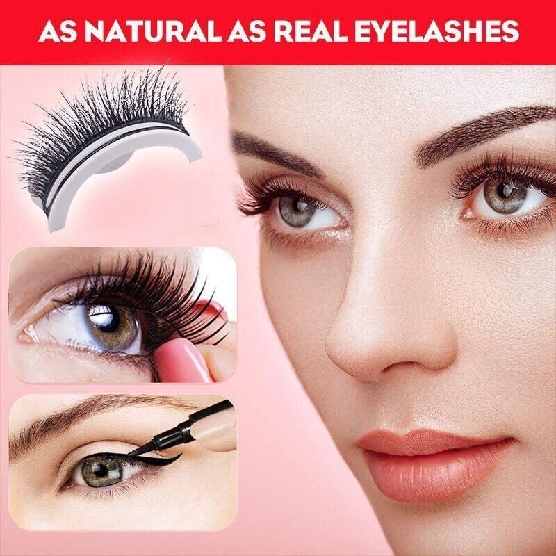 Reusable Self-Adhesive Eyelashes(🔥48% OFF🔥)