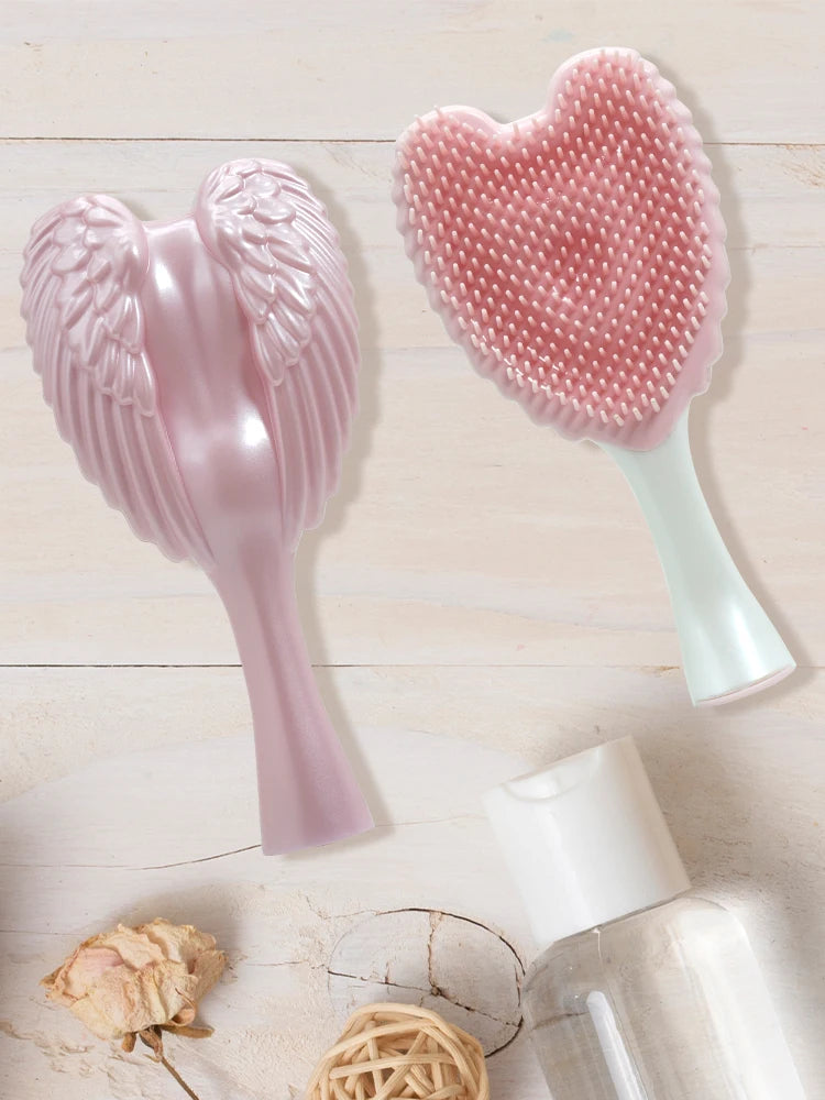 Professional Mini Angel Detangling Tangle Hairbrush Comb Anti-static