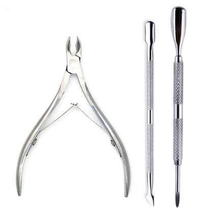4 Pcs/Set Professional Stainless Steel Nail Cutter Scissor Nippers