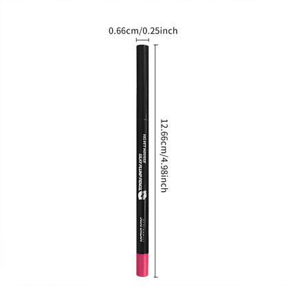 Lip liner, lip brush, lip pencil, one-piece outline, three-dimensional