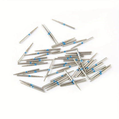 50Pcs/Bag Dental Diamond High Speed Burs for Polishing Smoothing 1.6MM
