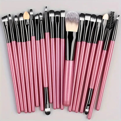 20Pcs Makeup Brush Set Eyeliner Brush Blending Brush Makeup Brushes