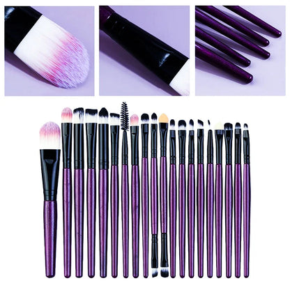 20Pcs Makeup Brush Set Eyeliner Brush Blending Brush Makeup Brushes