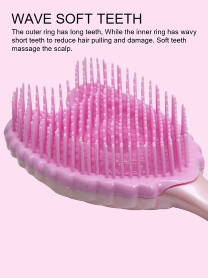 Professional Mini Angel Detangling Tangle Hairbrush Comb Anti-static