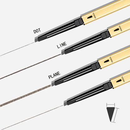 Dual-Ended Waterproof Eyebrow Pencil – Precise, Long-Lasting &