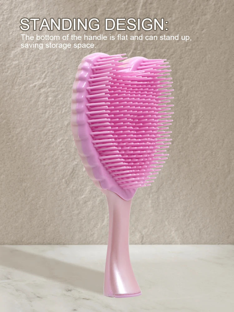 Professional Mini Angel Detangling Tangle Hairbrush Comb Anti-static