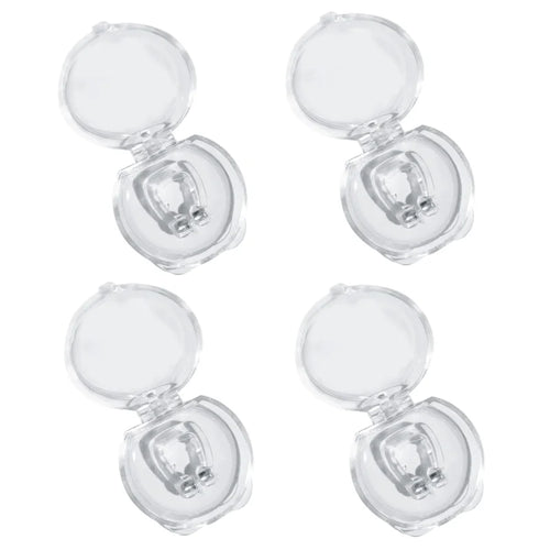 Anti Snore Stop Snoring Nose Clip Silicone Magnetic Sleep Tray