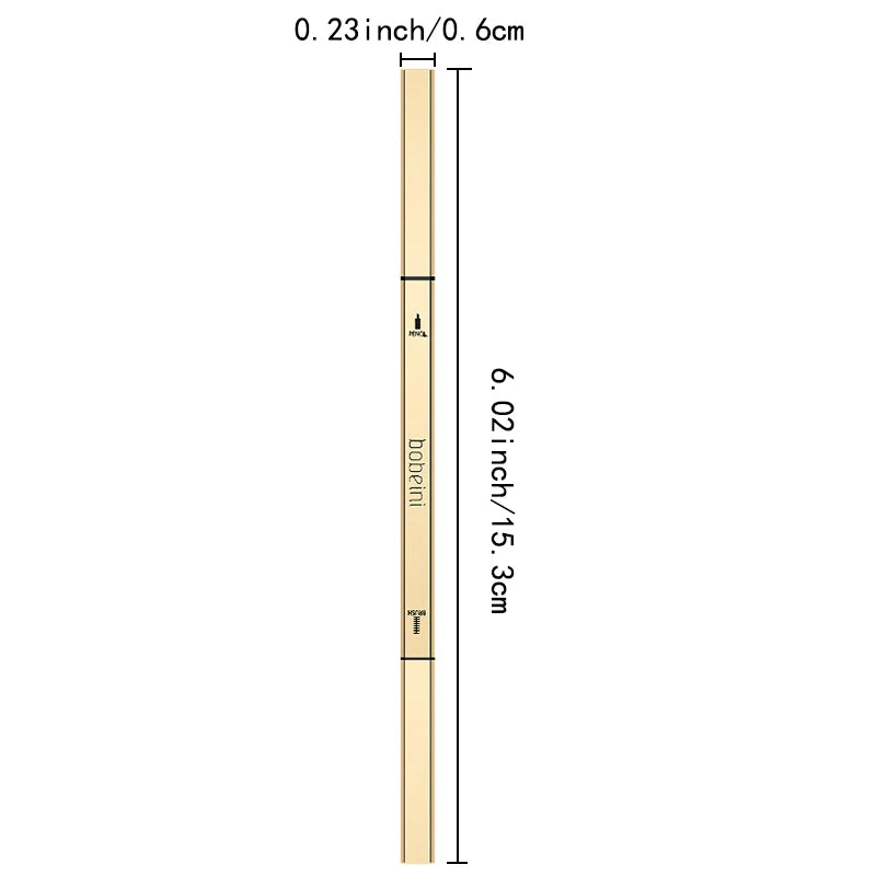 Dual-Ended Waterproof Eyebrow Pencil – Precise, Long-Lasting &