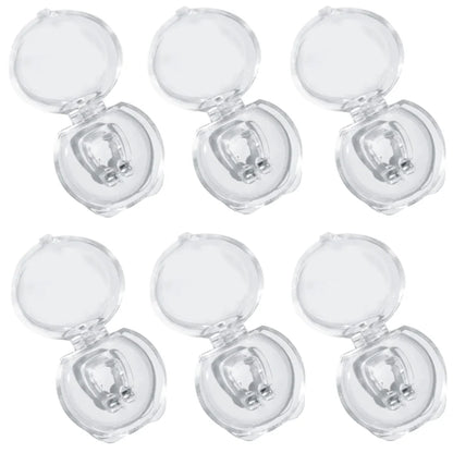 Anti Snore Stop Snoring Nose Clip Silicone Magnetic Sleep Tray