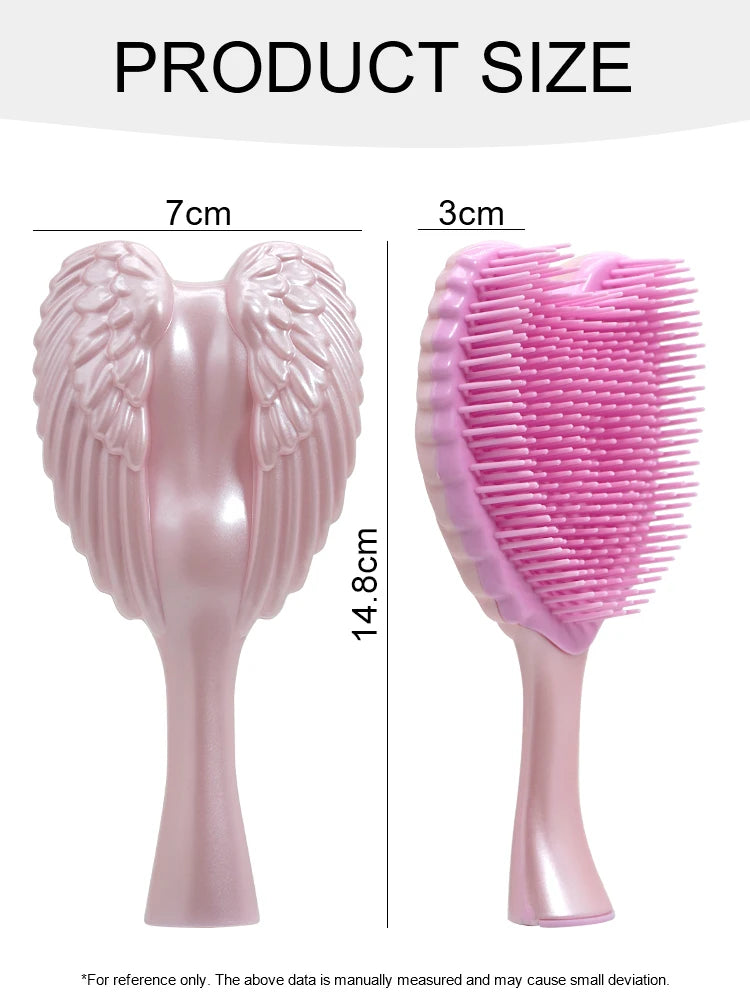 Professional Mini Angel Detangling Tangle Hairbrush Comb Anti-static
