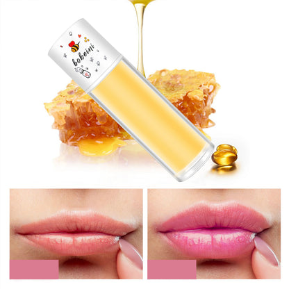 Bee Lip Oil Water-shine Glass Transparent Lip Honey Dry Repair Lip