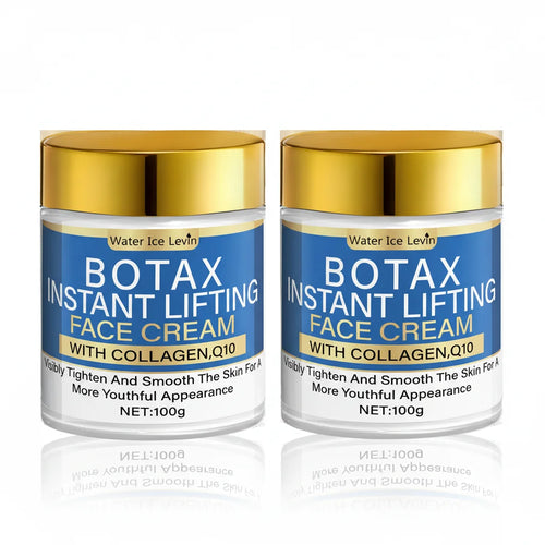 Anti Aging Face Cream 1+1 Pack 100g with Collagen Q10 Ceramide Vitamin