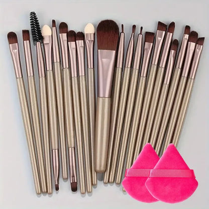 20Pcs Makeup Brush Set Eyeliner Brush Blending Brush Makeup Brushes