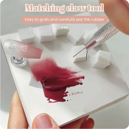 50pcs Sponge Gradient Nail Art Stamper Tools Gel Polish Color Gradient