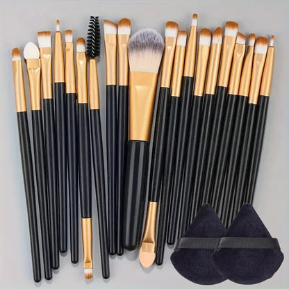 20Pcs Makeup Brush Set Eyeliner Brush Blending Brush Makeup Brushes