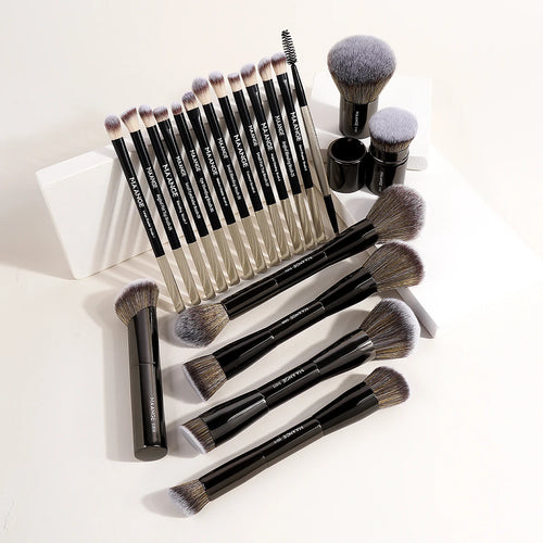 MAANGE 20pcs/set Pro Makeup Brushes Double Ended Foundation Concealers