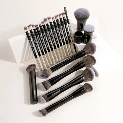 MAANGE 20pcs/set Pro Makeup Brushes Double Ended Foundation Concealers