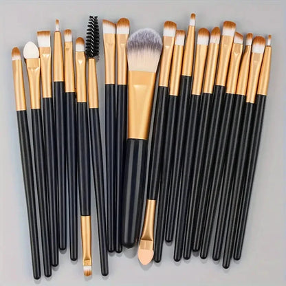 20Pcs Makeup Brush Set Eyeliner Brush Blending Brush Makeup Brushes