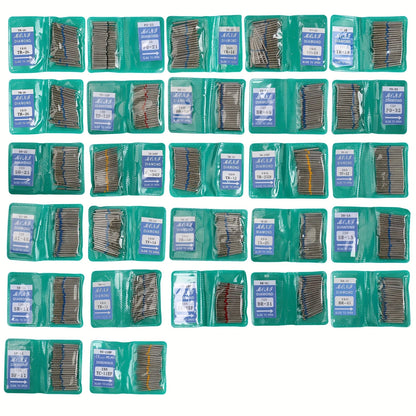50Pcs/Bag Dental Diamond High Speed Burs for Polishing Smoothing 1.6MM