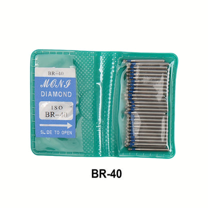 50Pcs/Bag Dental Diamond High Speed Burs for Polishing Smoothing 1.6MM