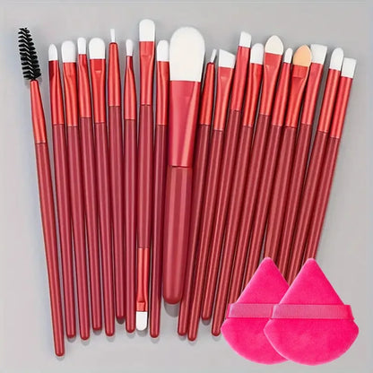 20Pcs Makeup Brush Set Eyeliner Brush Blending Brush Makeup Brushes
