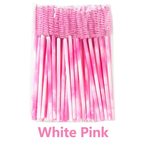 Annafris Eyelash Extension Disposable Soft Head Brushes Professional