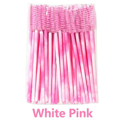 Annafris Eyelash Extension Disposable Soft Head Brushes Professional