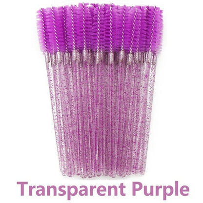 Annafris Eyelash Extension Disposable Soft Head Brushes Professional