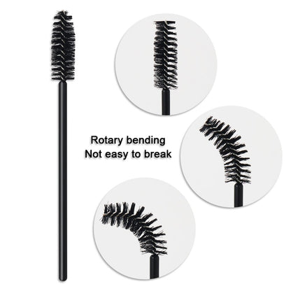 Annafris Eyelash Extension Disposable Soft Head Brushes Professional