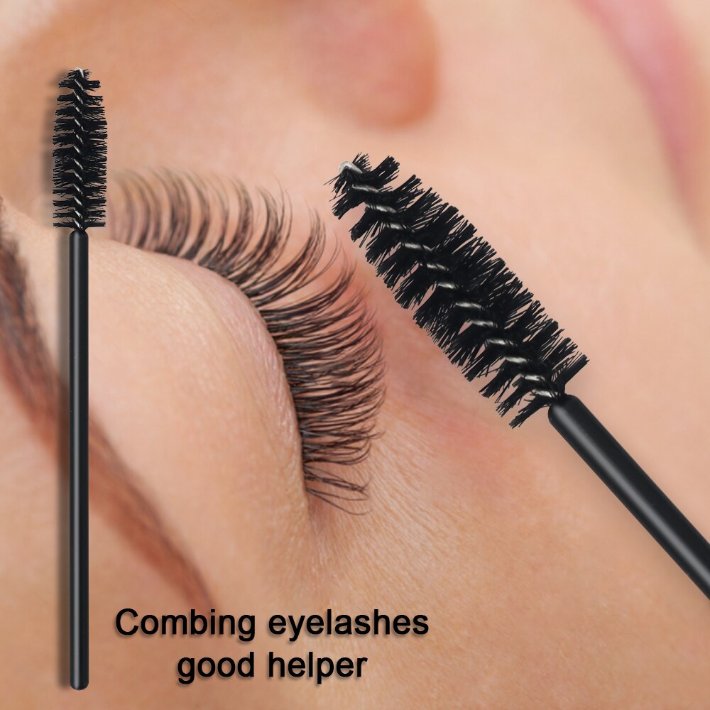Annafris Eyelash Extension Disposable Soft Head Brushes Professional