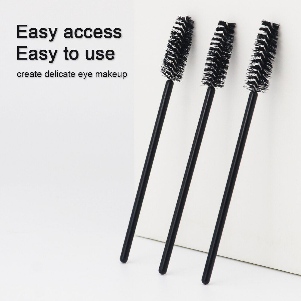 Annafris Eyelash Extension Disposable Soft Head Brushes Professional