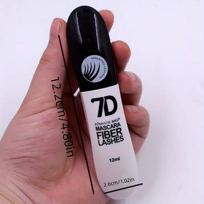7D Fiber Mascara Set, Waterproof, Durable, Curling Mascara,