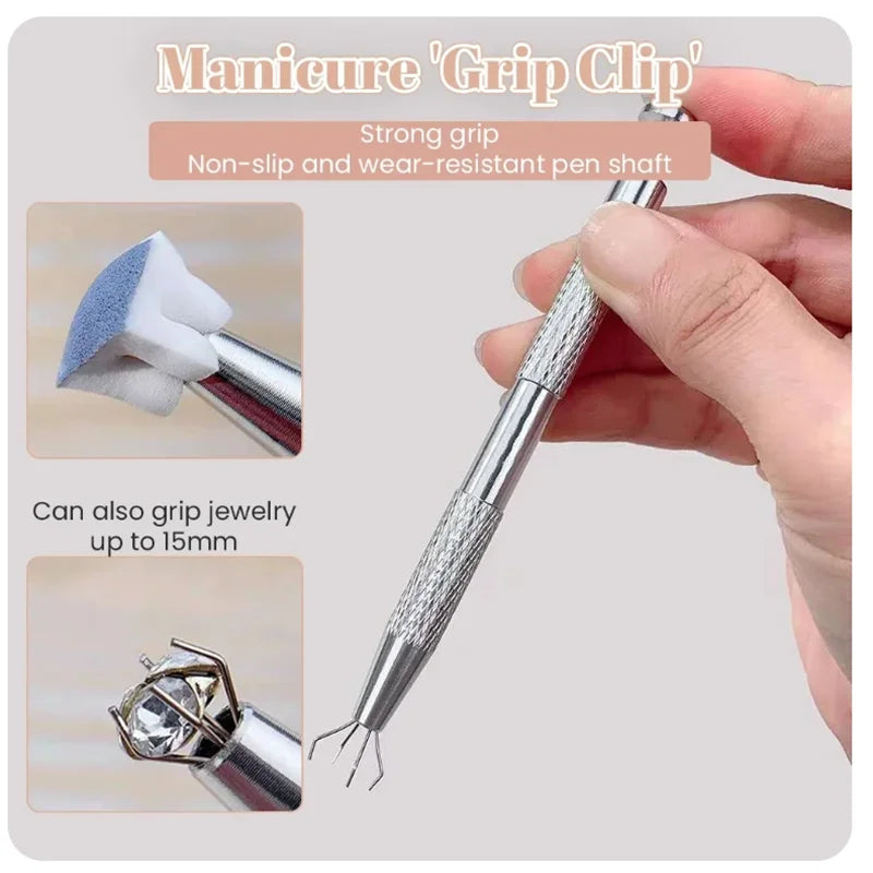 50pcs Sponge Gradient Nail Art Stamper Tools Gel Polish Color Gradient