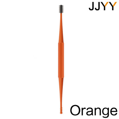 JJYY Soft Silicone Ear Pick Double-ended Earpick Ear Wax Curette