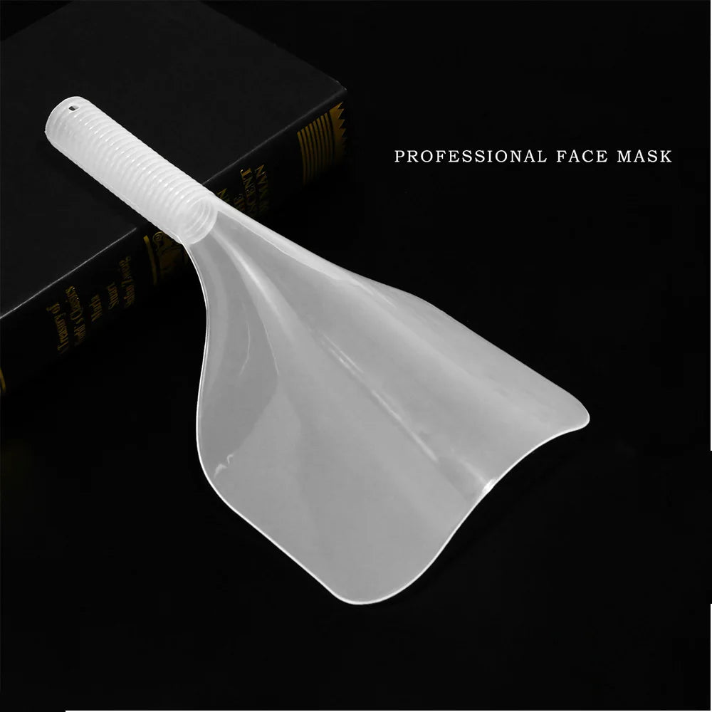 Barber Clear Plastic Hairspray Face Shield Hair Cut Pads Hair Salon