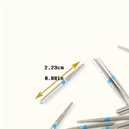 50Pcs/Bag Dental Diamond High Speed Burs for Polishing Smoothing 1.6MM
