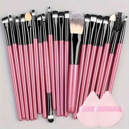 20Pcs Makeup Brush Set Eyeliner Brush Blending Brush Makeup Brushes