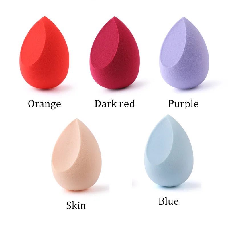 20/5/1pcs Makeup Sponge Concealer Smooth Cosmetic Powder Puff Cut