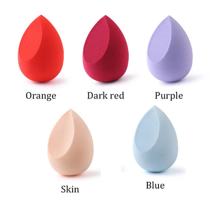 20/5/1pcs Makeup Sponge Concealer Smooth Cosmetic Powder Puff Cut