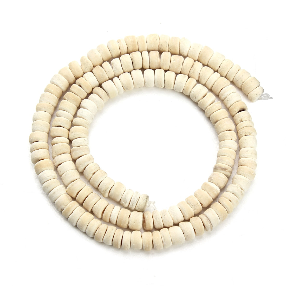 100-300pcs/string 5mm Round Natural Wood Spacer Beads, Wooden Prayer Beads for DIY Necklaces Bracelets, Jewelry Making Supplies