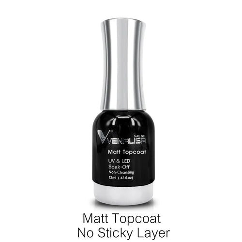 12ml Venalisa TPO FREE Tempered Top Coat Nowipe Long Lasting Top Coat