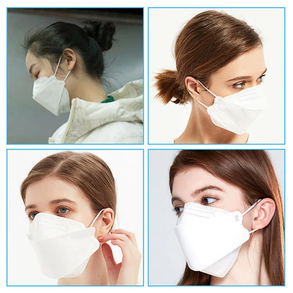 10 Days Delivery! Approved FFP2 Mask Hygienic Safety Dust Respirator