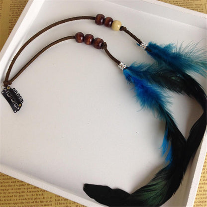 Boho Feather Headband