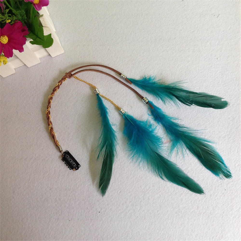 Boho Feather Headband