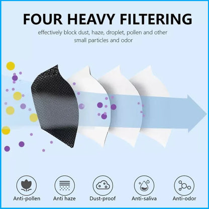 10 Days Delivery! Approved FFP2 Mask Hygienic Safety Dust Respirator