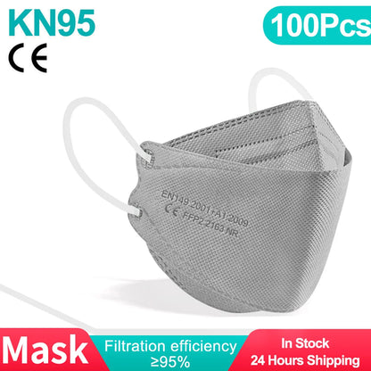 10 Days Delivery! Approved FFP2 Mask Hygienic Safety Dust Respirator