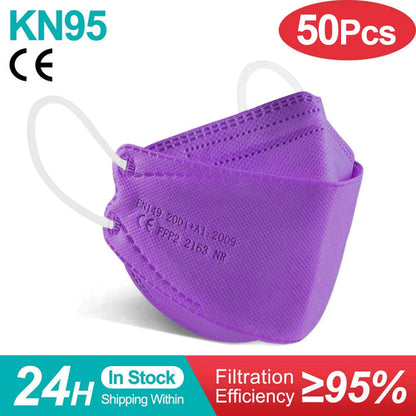 10 Days Delivery! Approved FFP2 Mask Hygienic Safety Dust Respirator