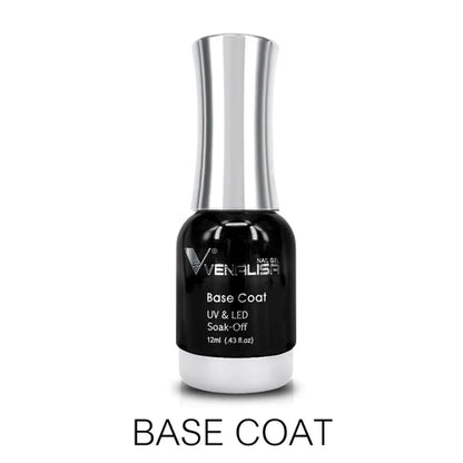 12ml Venalisa TPO FREE Tempered Top Coat Nowipe Long Lasting Top Coat